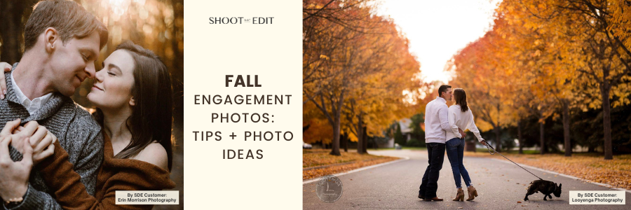 fall engagement photo ideas