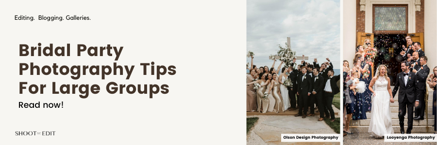 Bridal Party Photography Tips For Large Groups