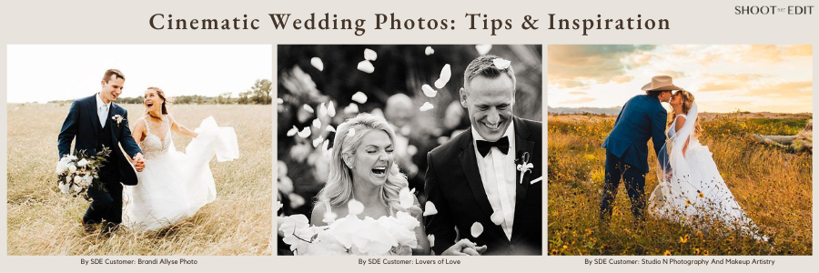 Cinematic Wedding Photos: Tips & Inspiration