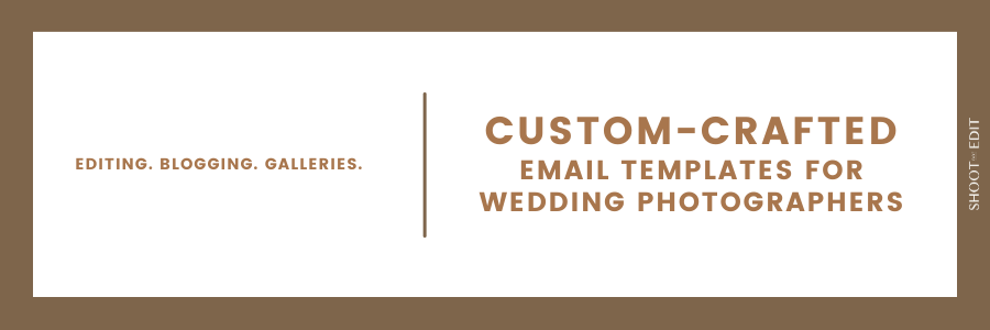 Free Email Templates and Quick Guide for Wedding Photographers