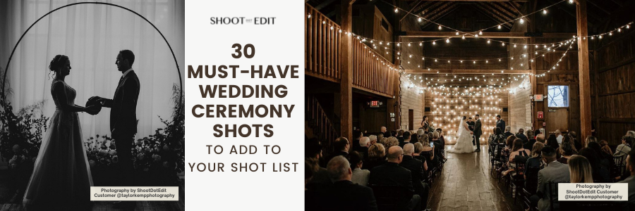 30 Must-Have Wedding Ceremony Shots To Add To Your Shot List