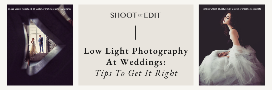 Low Light Photography At Weddings: Tips To Get It Right