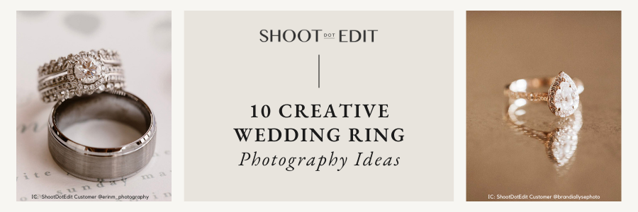10 Creative Wedding Ring Photography Ideas