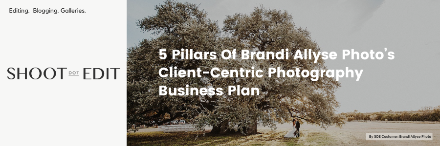 5 Pillars Of Brandi Allyse Photo’s Client-Centric Photography Business Plan